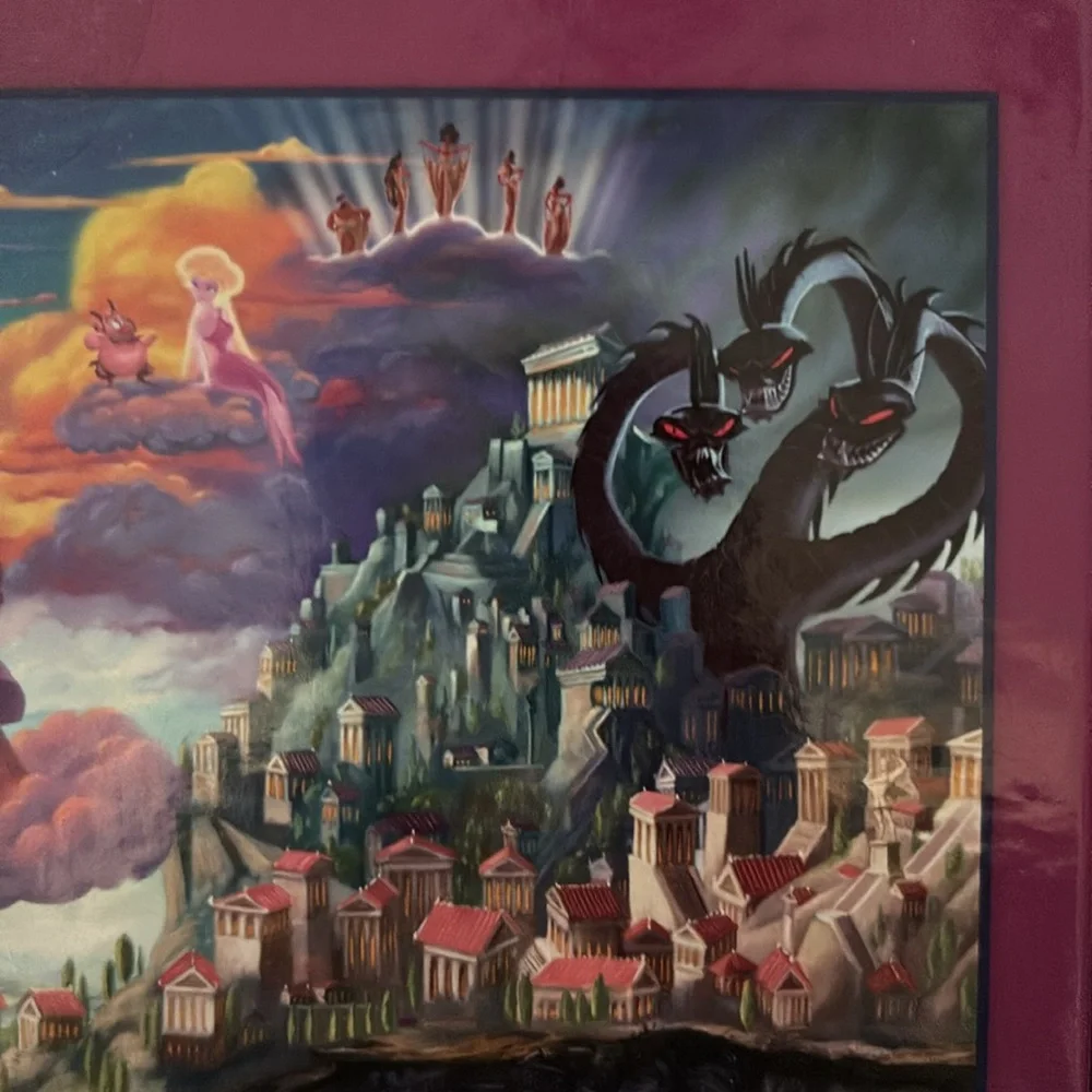 Disney Thomas Kinkade Hercules 1000 Piece Puzzle NIB